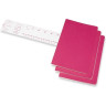 Блокнот MOLESKINE Cahier Journal Pocket, нелинованный, неоновый розовый 1128350