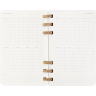 Еженедельник MOLESKINE ACADEMIC SPIRAL DSSPB12AMWH3 Large 150х210мм 200стр. черный
